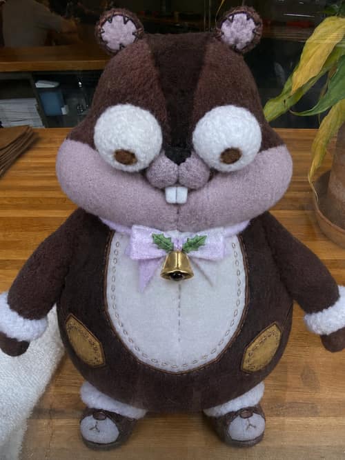 봉제인형 다람정