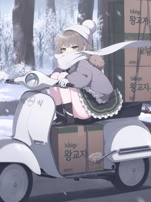 만두 배달 하는 연진솔